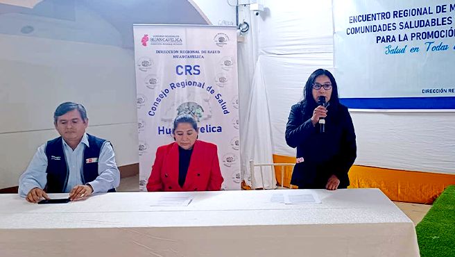 Minsa fortalece red de municipios saludables en Huancavelica