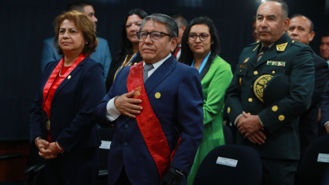 Gobernador regional del Callao estuvo presente en 43.°aniversario del Ministerio Público y Día del Fiscal