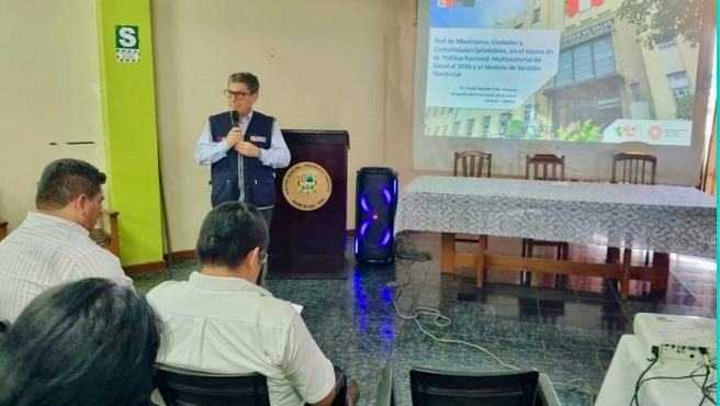 Madre de Dios se integra en la Red Nacional de Municipios, Ciudades y Comunidades Saludables