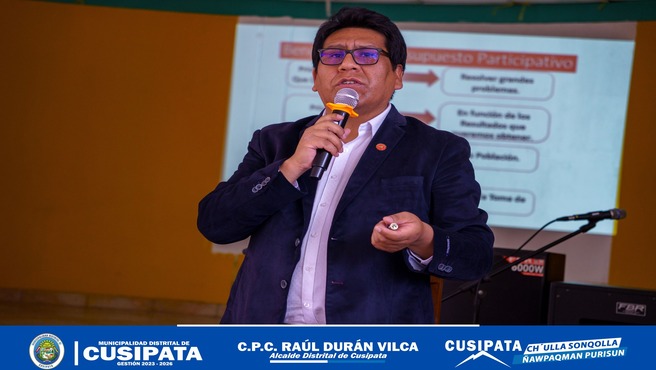 I Taller de presupuesto participativo multianual basado en resultados 2025-2027