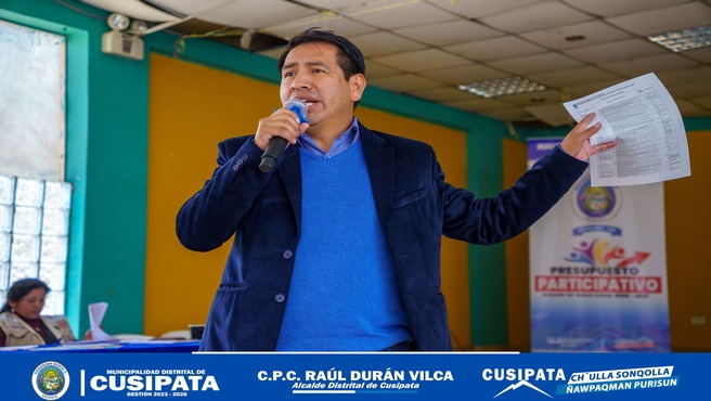 I Taller de presupuesto participativo multianual basado en resultados 2025-2027