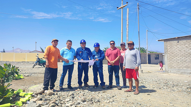 Sector de Huacrachucro en San José contara con servicio básico