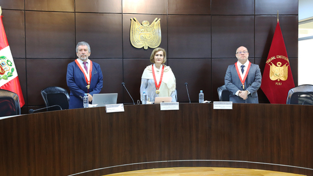 Sala Primera sesionó en audiencia pública y dejó al voto 10 procesos constitucionales de diversas localidades del país