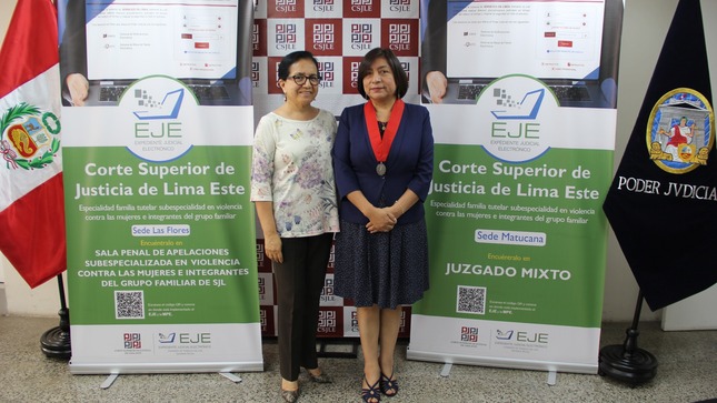 La ceremonia fue realizada de manera virtual. Las palabras de inauguración estuvieron a cargo de la titular de la Comisión de Trabajo del EJE, la jueza suprema Elvia Barrios Alvarado, en representación del presidente del Poder Judicial, Javier Arévalo Vela.