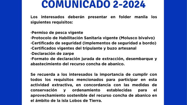 Comunicado