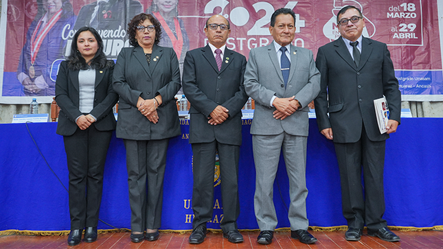 Unasam realizó lanzamiento del proceso de admisión 2024 de postgrado