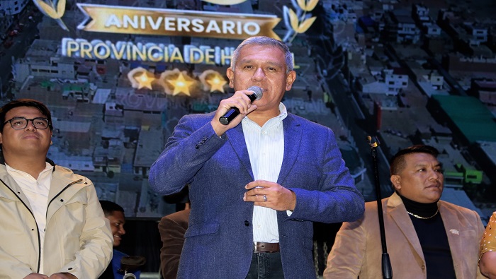 serenata a Huaral por su 48Β° aniversario provincial
