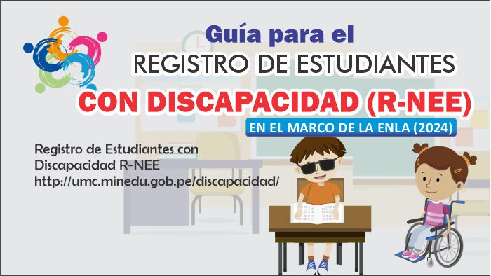 Precisiones para el registro de estudiantes con discapacidad (R-NEE)  