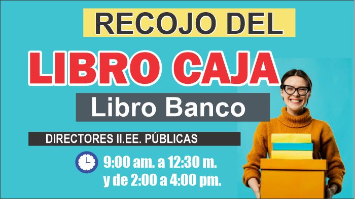 Recojo del libro caja