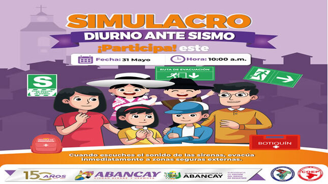 ⚠️Súmate Tu También #Simulacro Nacional Multipeligro: ⚠️