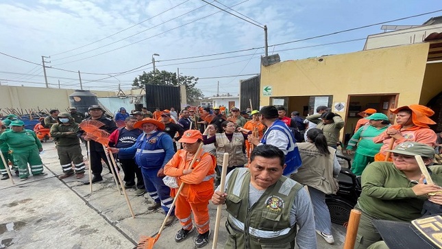limpieza y recuperación de espacios públicos 