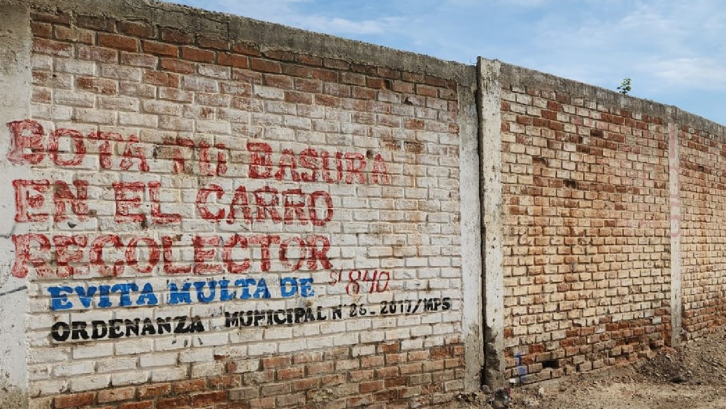 La Municipalidad de Sullana realiza campaña de limpieza