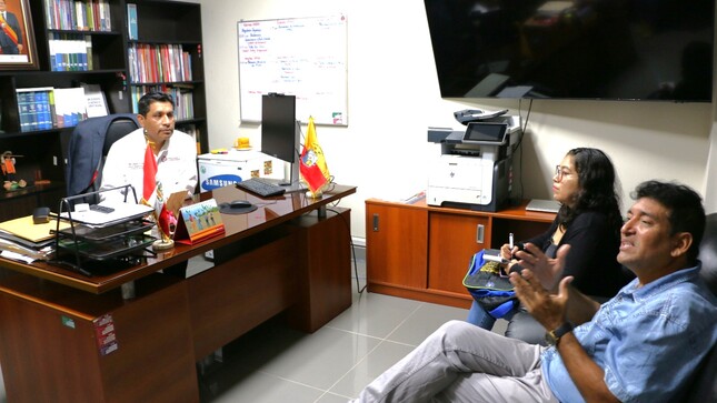 foto de la reunión