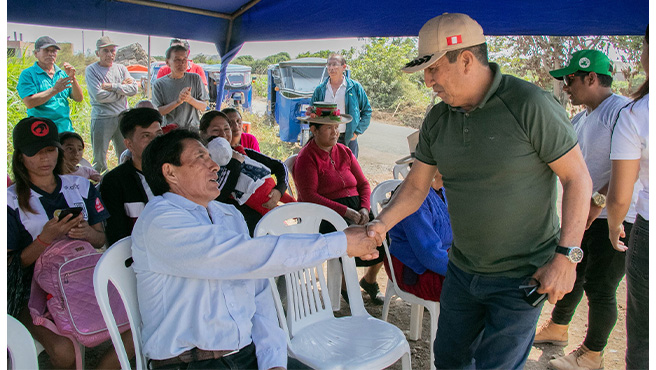 Con una inversión de 945,099.84 soles y beneficiando a mas familias Huarmeyanas la municipalidad provincial, liderado por el alcalde Cavino Cautivo Grasa.