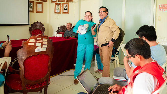 Consejo Provincial de Salud articula esfuerzos para la atención oportuna de la población en los programas sociales del Estado.