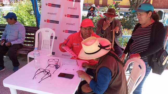 evento realizado en el Distrito de Otoca 