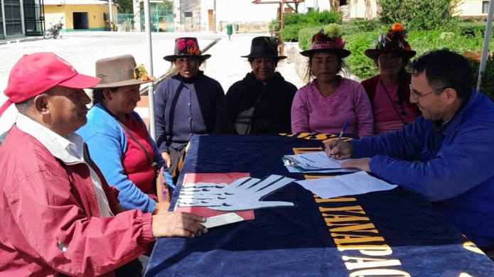 Estos resultados fueron comunicados por el coordinador del Módulo Defensorial de Puquio, Tulio Huamaní, a la directora ejecutiva de Qali Warma, María Moreno Saavedra; y al representante de dicha entidad en la región Ayacucho, Jorge Luis Laura Palomino