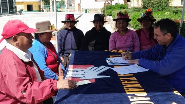 Estos resultados fueron comunicados por el coordinador del Módulo Defensorial de Puquio, Tulio Huamaní, a la directora ejecutiva de Qali Warma, María Moreno Saavedra; y al representante de dicha entidad en la región Ayacucho, Jorge Luis Laura Palomino