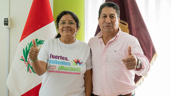 El alcalde provincial de Huarmey, Cavino Cautivo Grasa sostuvo una importante reunión con la Congresista Isabel Cortez Aguirre.