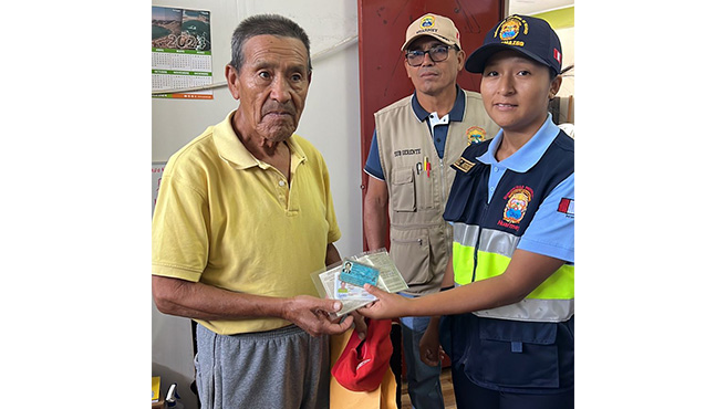 Mas vecinos confían en la unidad de serenazgo, luego de emitir el aviso por medio de las redes sociales de la comuna provincial de Huarmey.