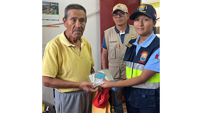 Mas vecinos confían en la unidad de serenazgo, luego de emitir el aviso por medio de las redes sociales de la comuna provincial de Huarmey.
