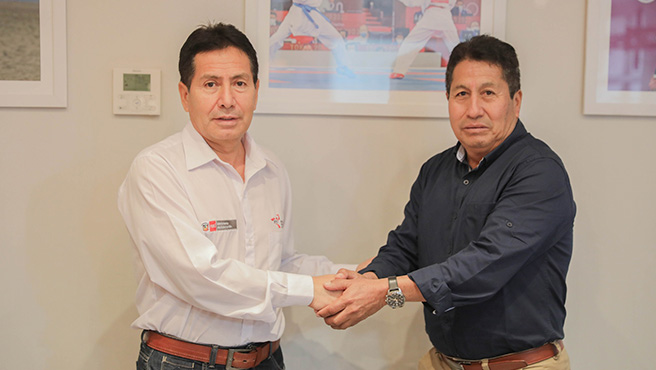 Un paso importante para el Deporte en Huarmey, Alcalde sostiene importante reunión con el presidente del IPD