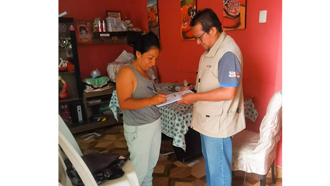 Municipalidad realiza la entrega de productos lácteos y hojuelas de cereales a los 27 comités del Programa del Vaso de Leche (PVL)