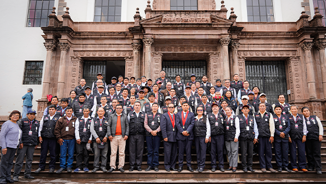 Con éxito se realizó la I Jornada Nacional de Capacitación de Jueces y Juezas de Paz en el Distrito Judicial de Cusco Con éxito se realizó la I Jornada Nacional de Capacitación de Jueces y Juezas de Paz en el Distrito Judicial de Cusco