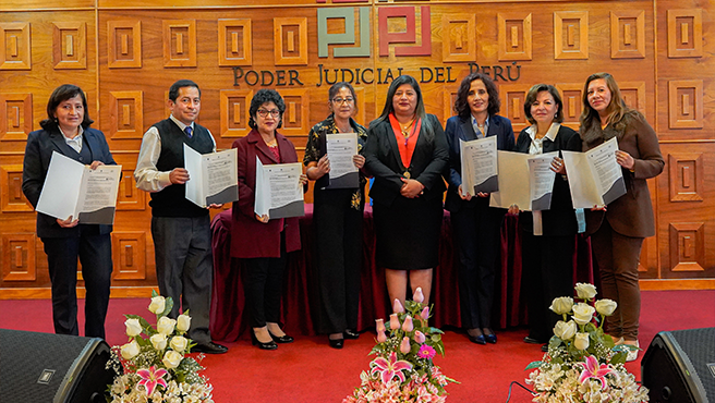 Corte Superior de Justicia de Cusco commemoró el Día Internacional del Trabajador