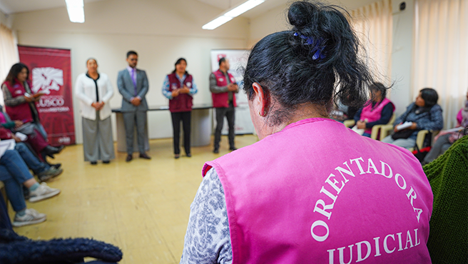 Orientadoras Judiciales de Cusco realizan importante pasantía de "Ruta para el Acceso a la Justicia”
