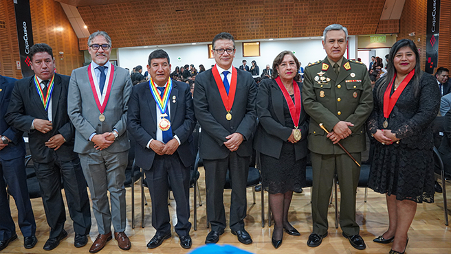 Presidenta de la Corte de Cusco participó de la ceremonia por el “43° Aniversario del Ministerio Público y Día del Fiscal”