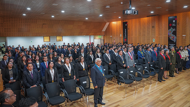 Presidenta de la Corte de Cusco participó de la ceremonia por el “43° Aniversario del Ministerio Público y Día del Fiscal”