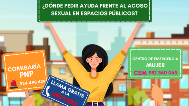 Archivo JPG de la difusión del acoso sexual en espacios públicos