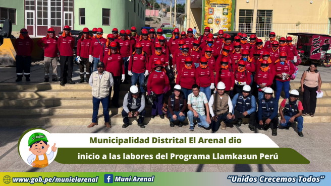 Flyer de Llamkasun Perú