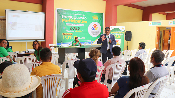 Inician Talleres de Presupuesto Participativo 2025
