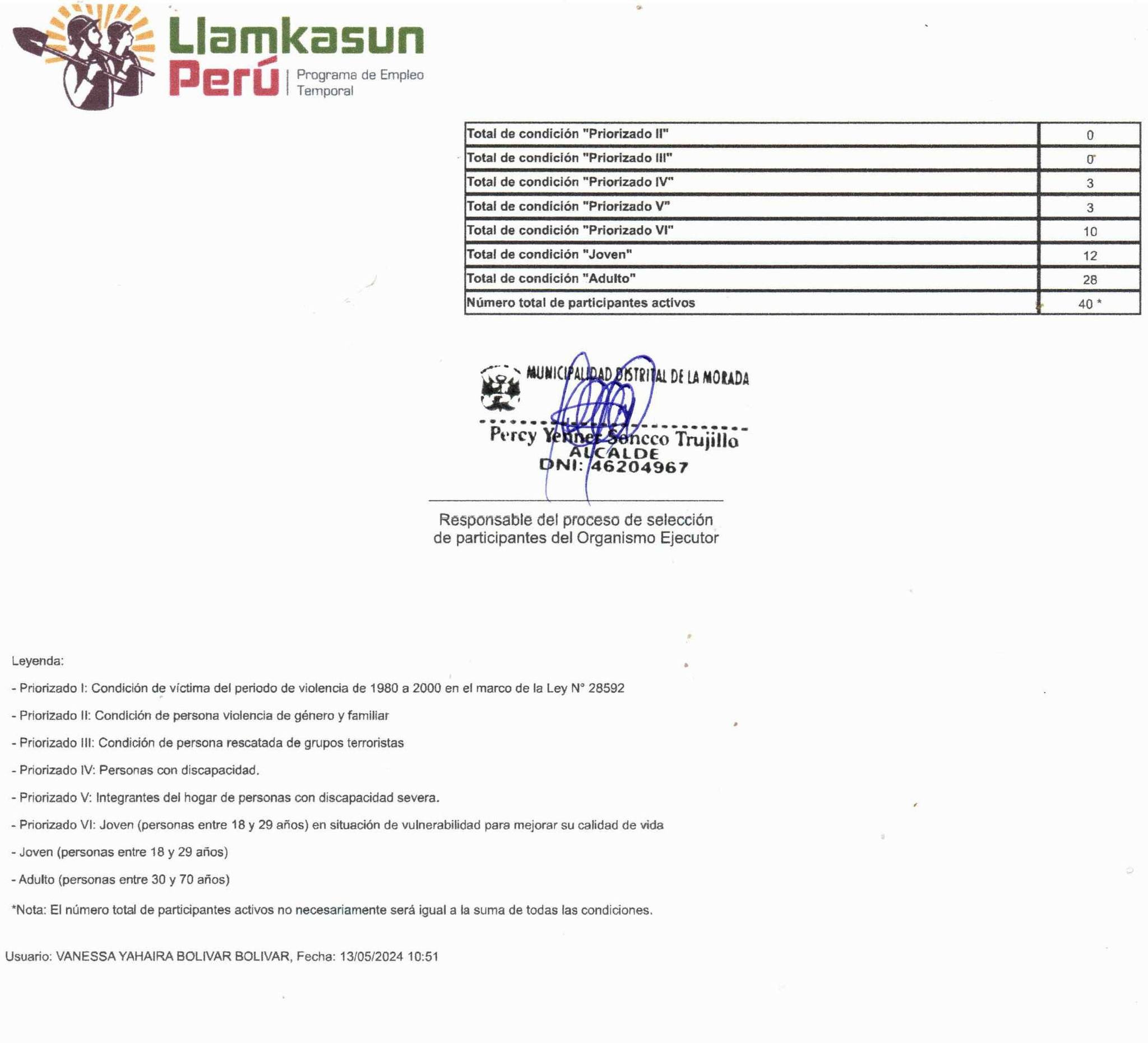 Nota informativa Nª 81