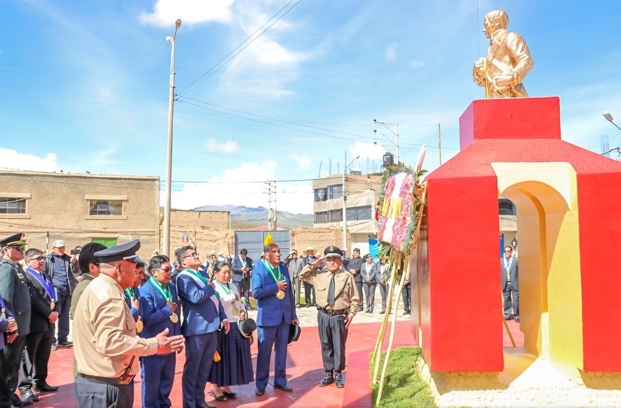 Ceremonia Protocolar en conmemoración de CCIX años de la batalla de Umachiri y la inmolación de Mariano Melgar