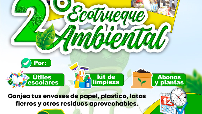 Gran Ecotrueque Ambiental por el Día Mundial del Reciclaje