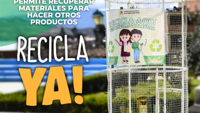 Imagen promocional del reciclaje