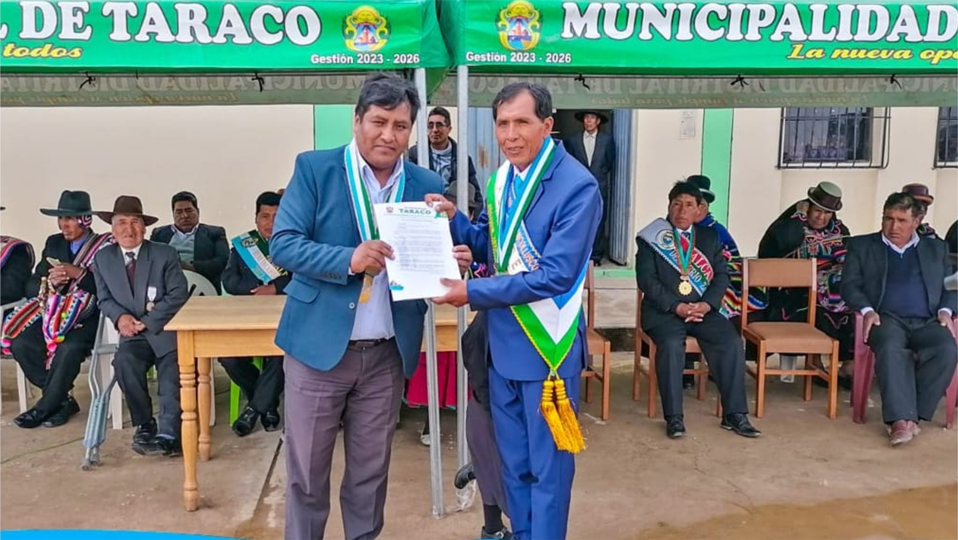 Fotografías del aniversario del Centro Poblado de Huancollusco