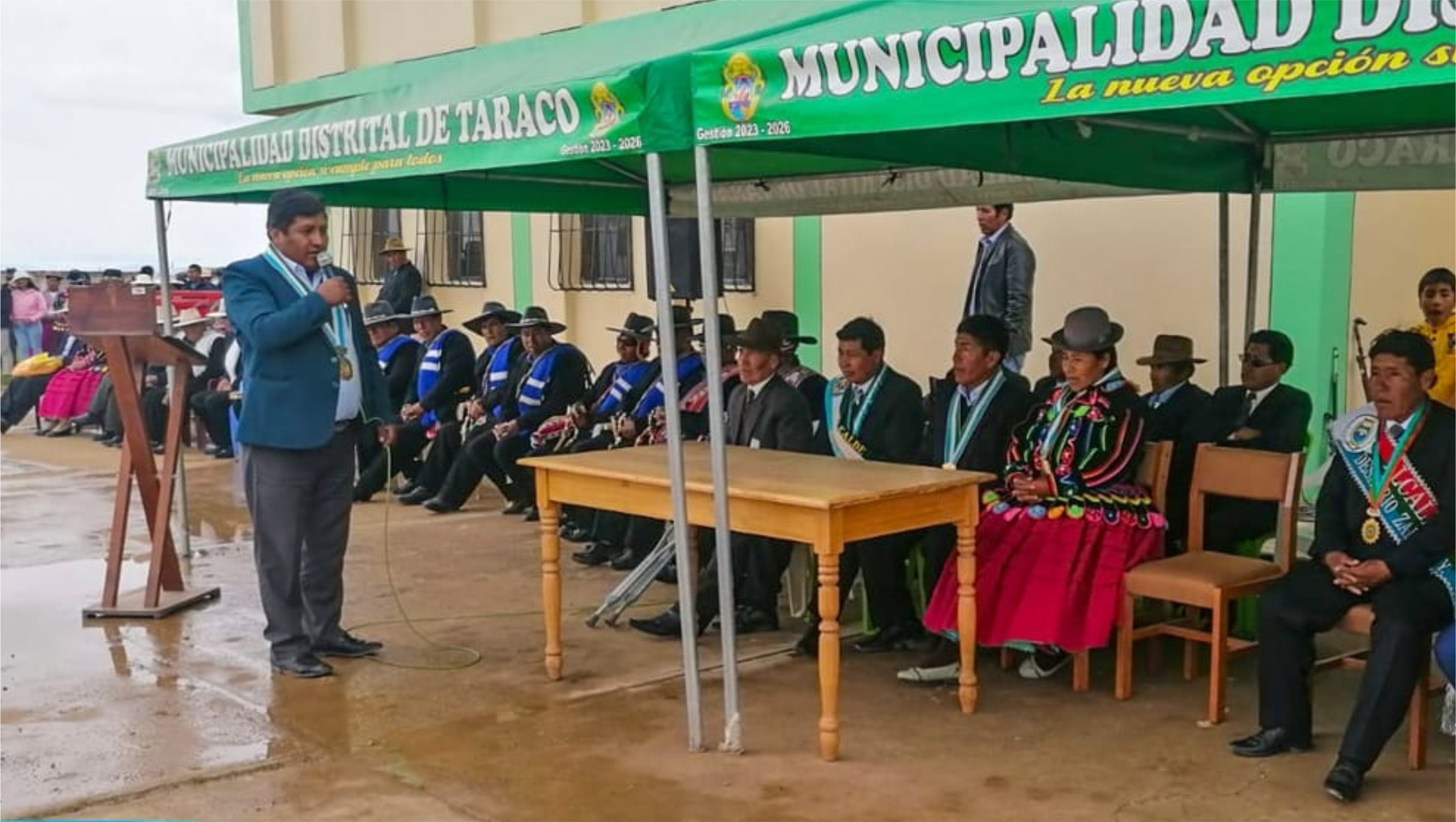 Fotografías del aniversario del Centro Poblado de Huancollusco