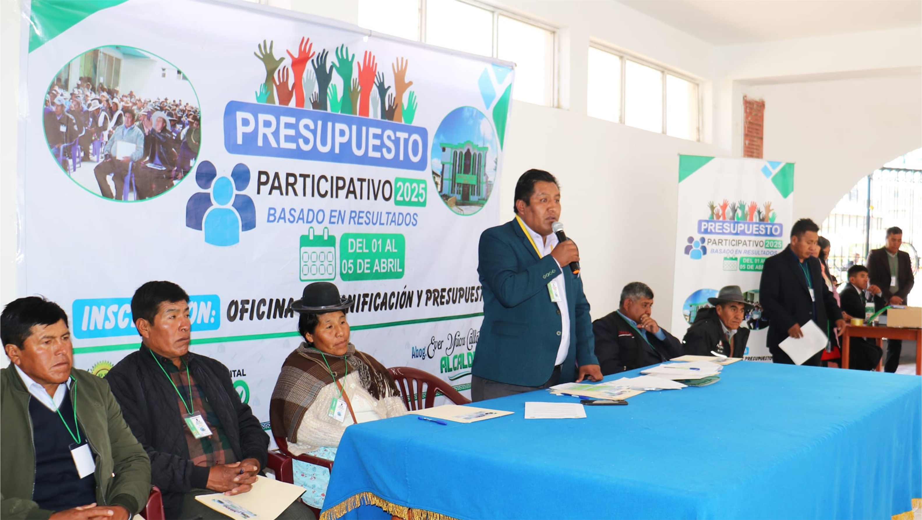 Inicio de taller de presupuesto participativo