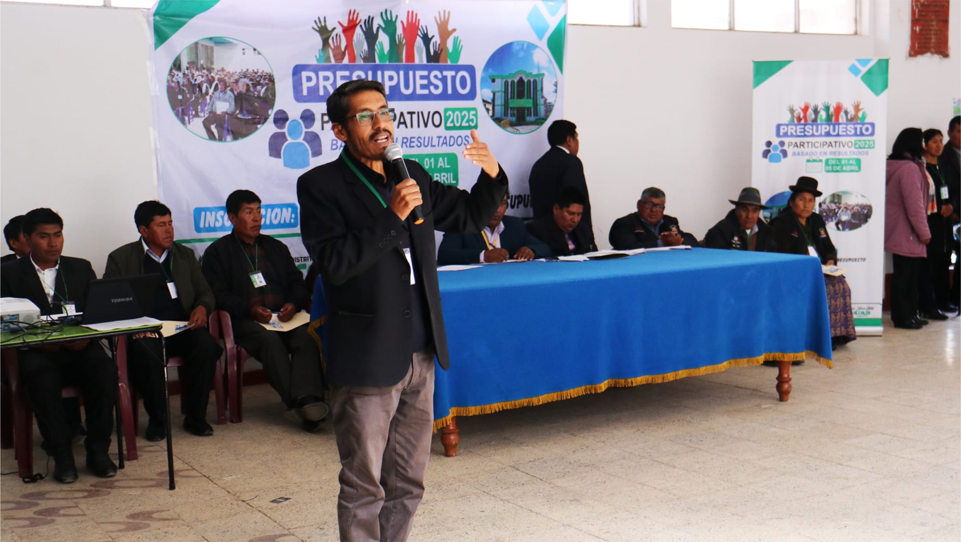Inicio de taller de presupuesto participativo