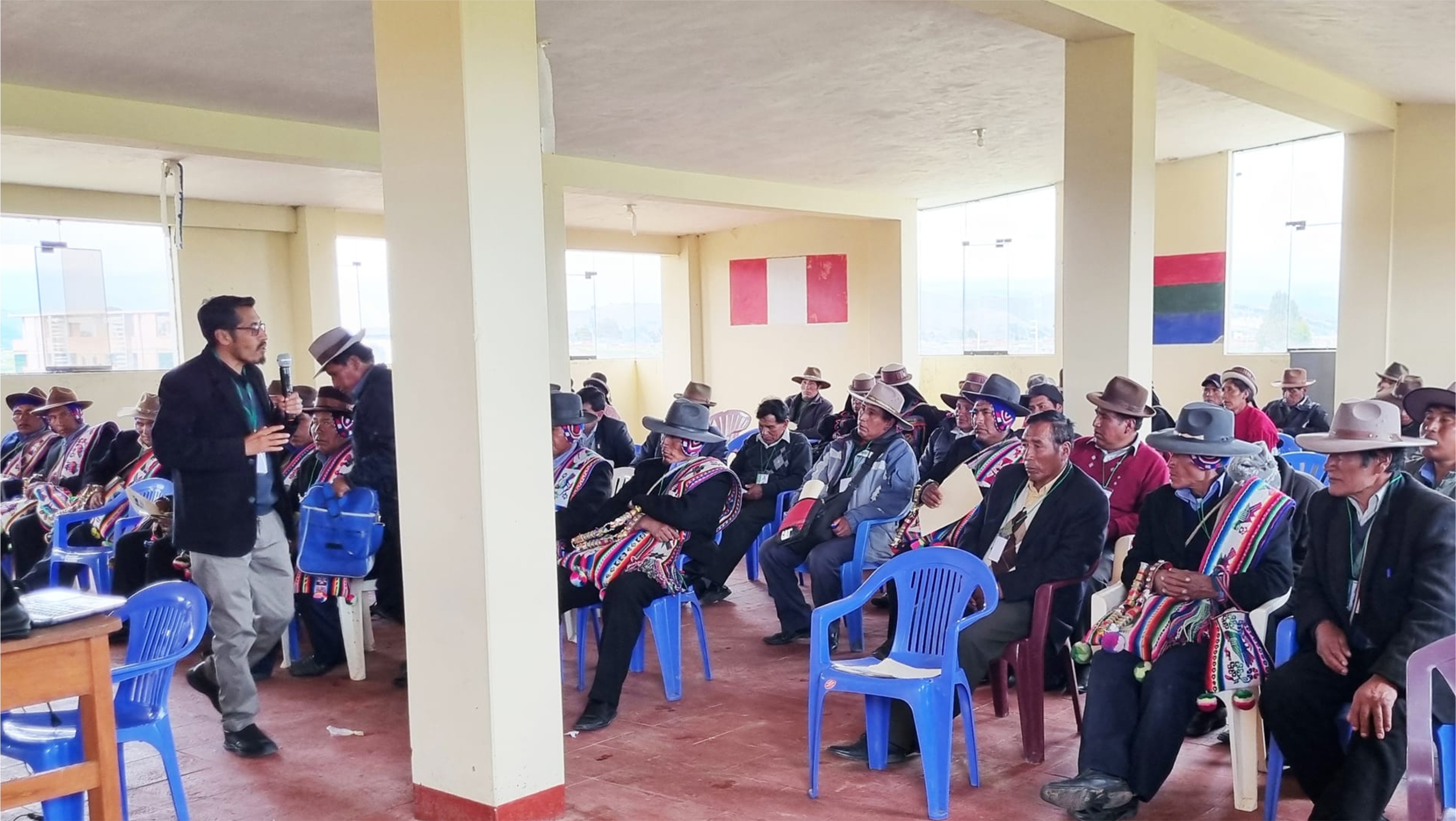 Taller de presupuesto participativo en el Centro Poblado de Ramis