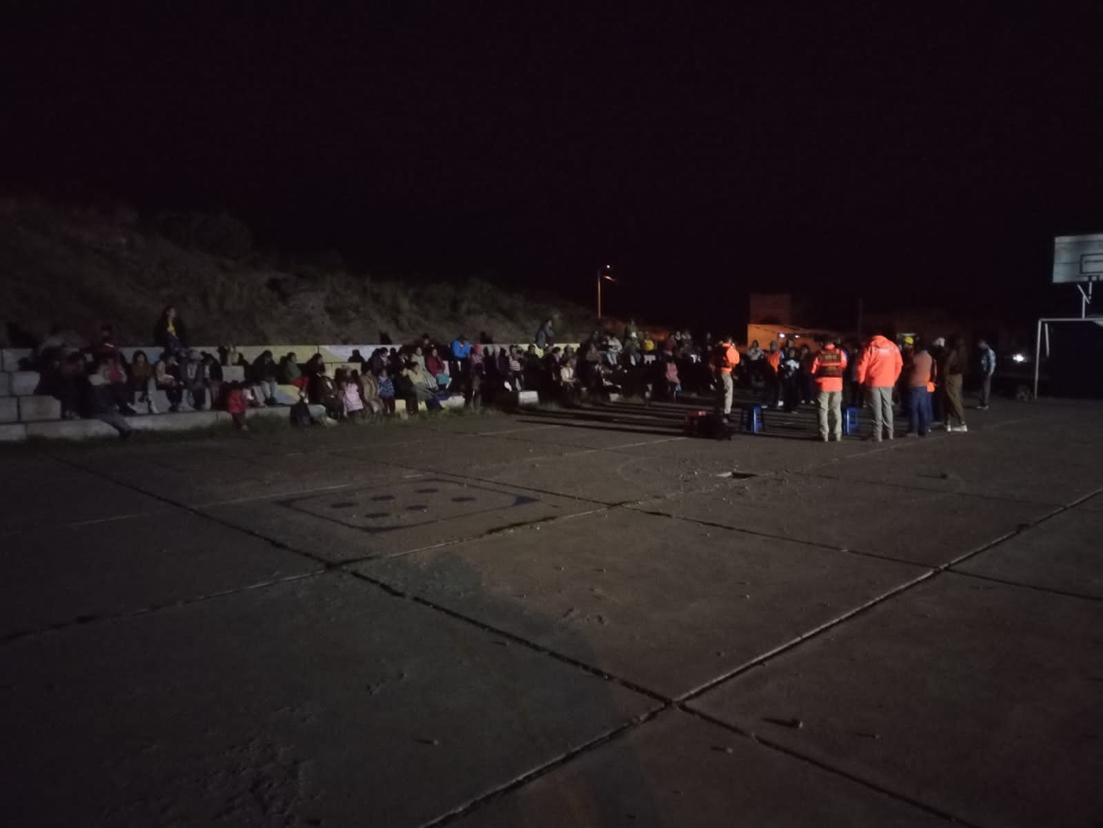 Brigadas participando