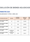Vista preliminar de documento RESOLUCIÓN DE BIENES ADJUDICADOS - II TRIM2024