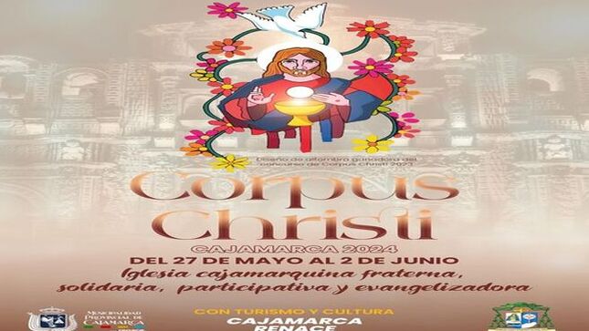 🕵El Corpus Christi o Cuerpo de Cristo en Cajamarca, constituye una de las manifestaciones de mayor transcendencia en nuestra ciudad .✝
Con Fe y Religión