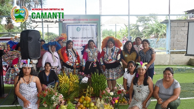 Segundo encuentro de mujeres del distrito de camanti - CCAIJO