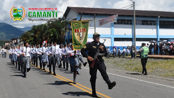 Ceremonia de juramentacion e imposiciones de cordones, bandas e insignias de brigadieres y policias escolares 2023