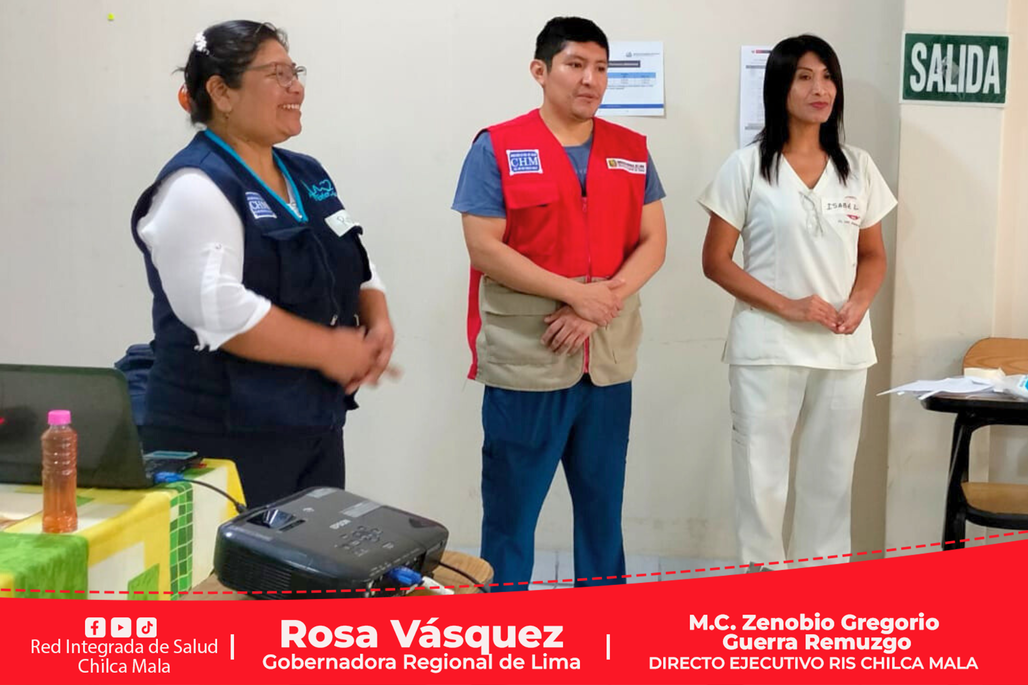 Como parte del Plan Anual de capacitaciones la RIS Chilca Mala lleva a cabo importante curso de: "Perímetro Abdominal"